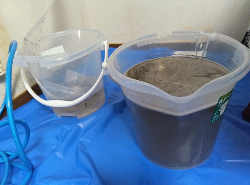 エアコンクリーニング汚水