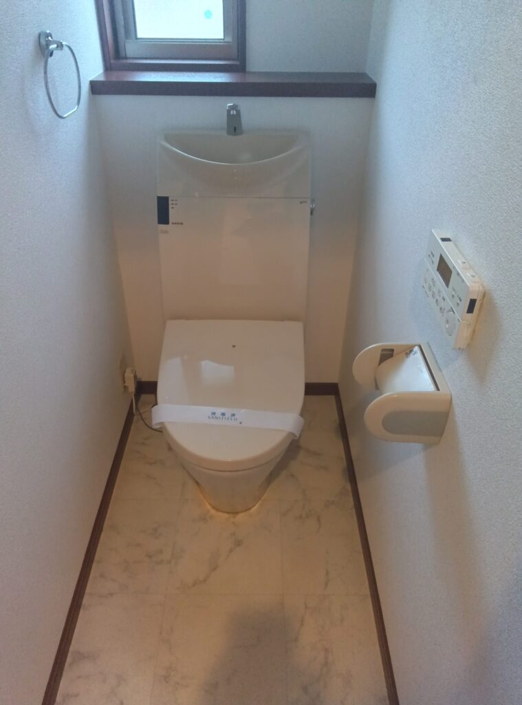 水廻りコーティング、ガラスコーティング施工