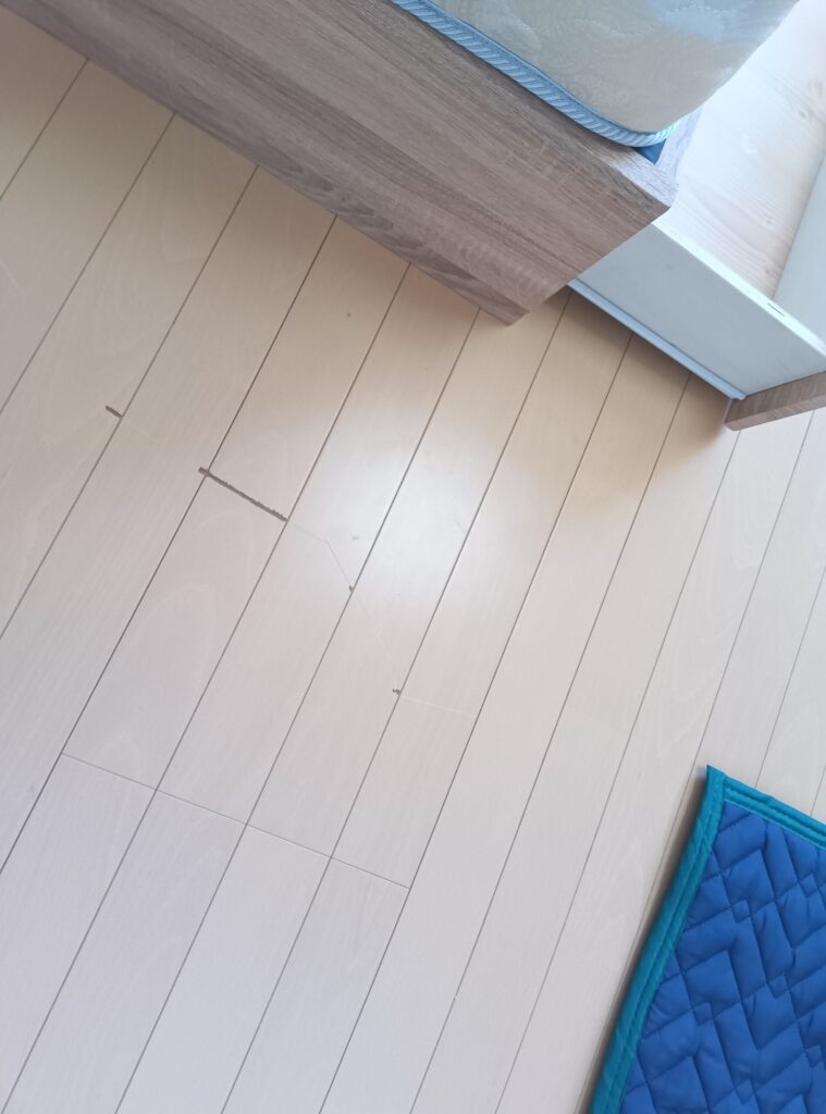 リペア(床の傷補修)