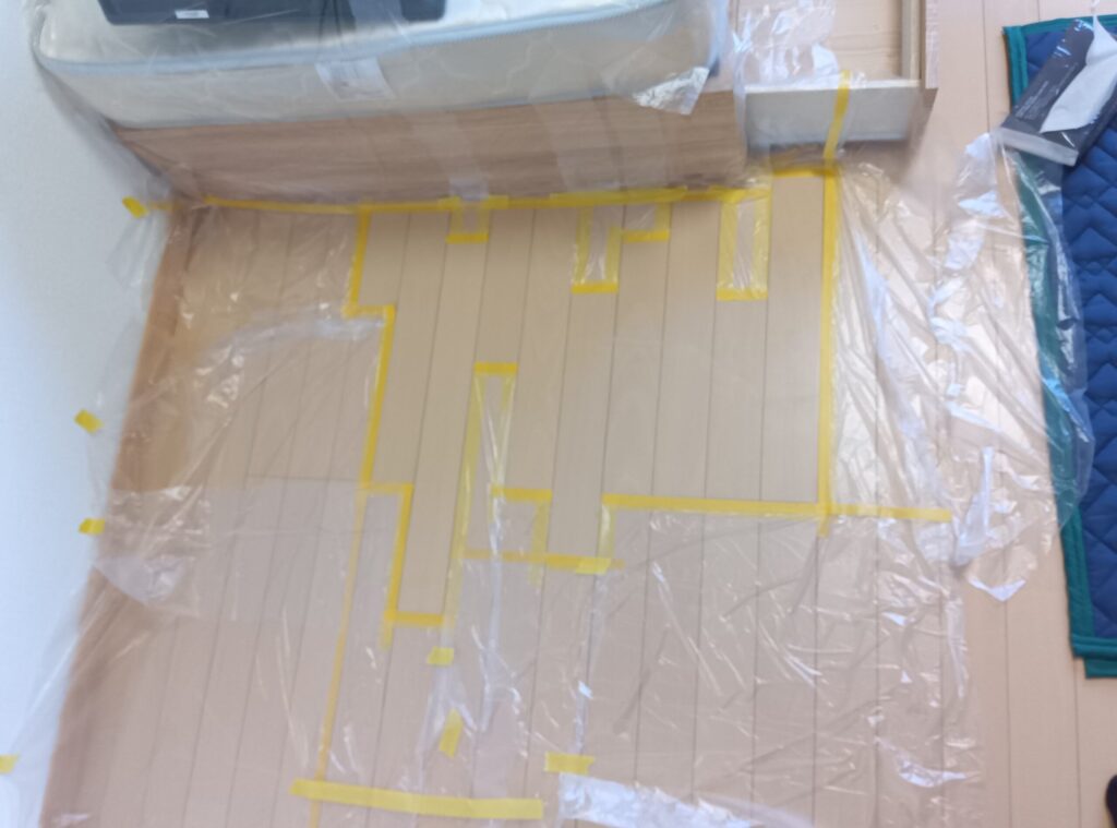 リペア(床の傷補修)